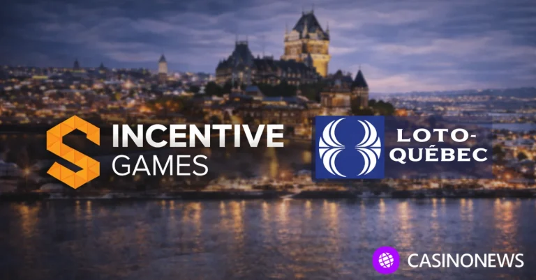 Incentive Games and Loto-Québec logos over Québec City skyline