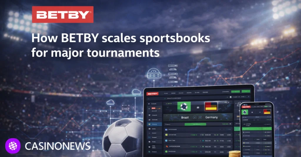 BETBY banner showing stadium scene and sportsbook interface on devices