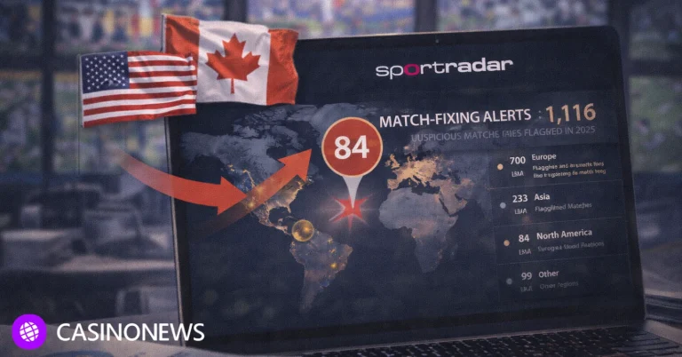 Sportradar integrity dashboard showing match-fixing alerts and North America