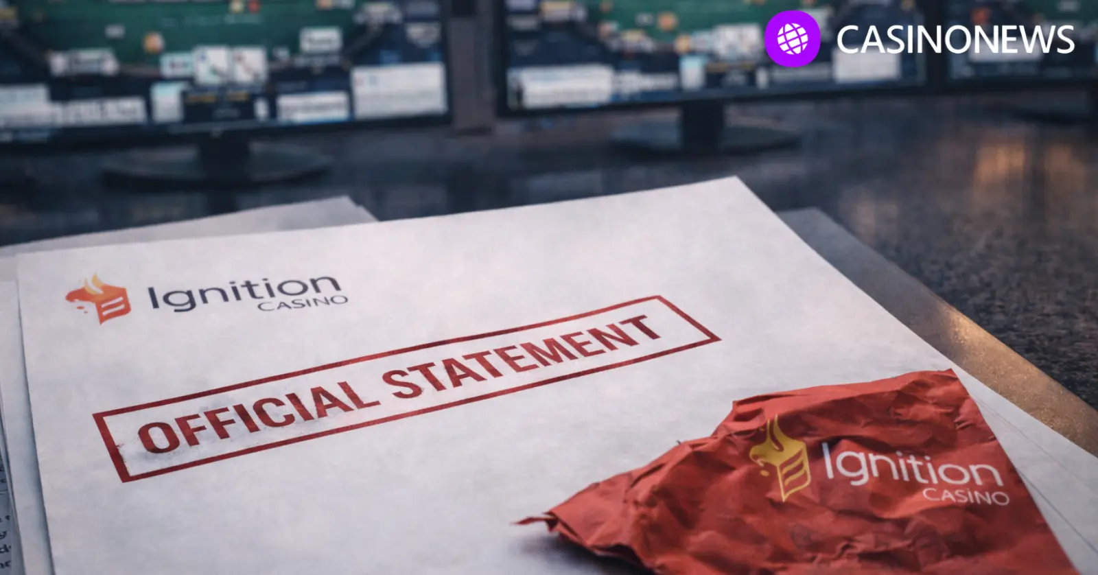 Ignition Casino statement