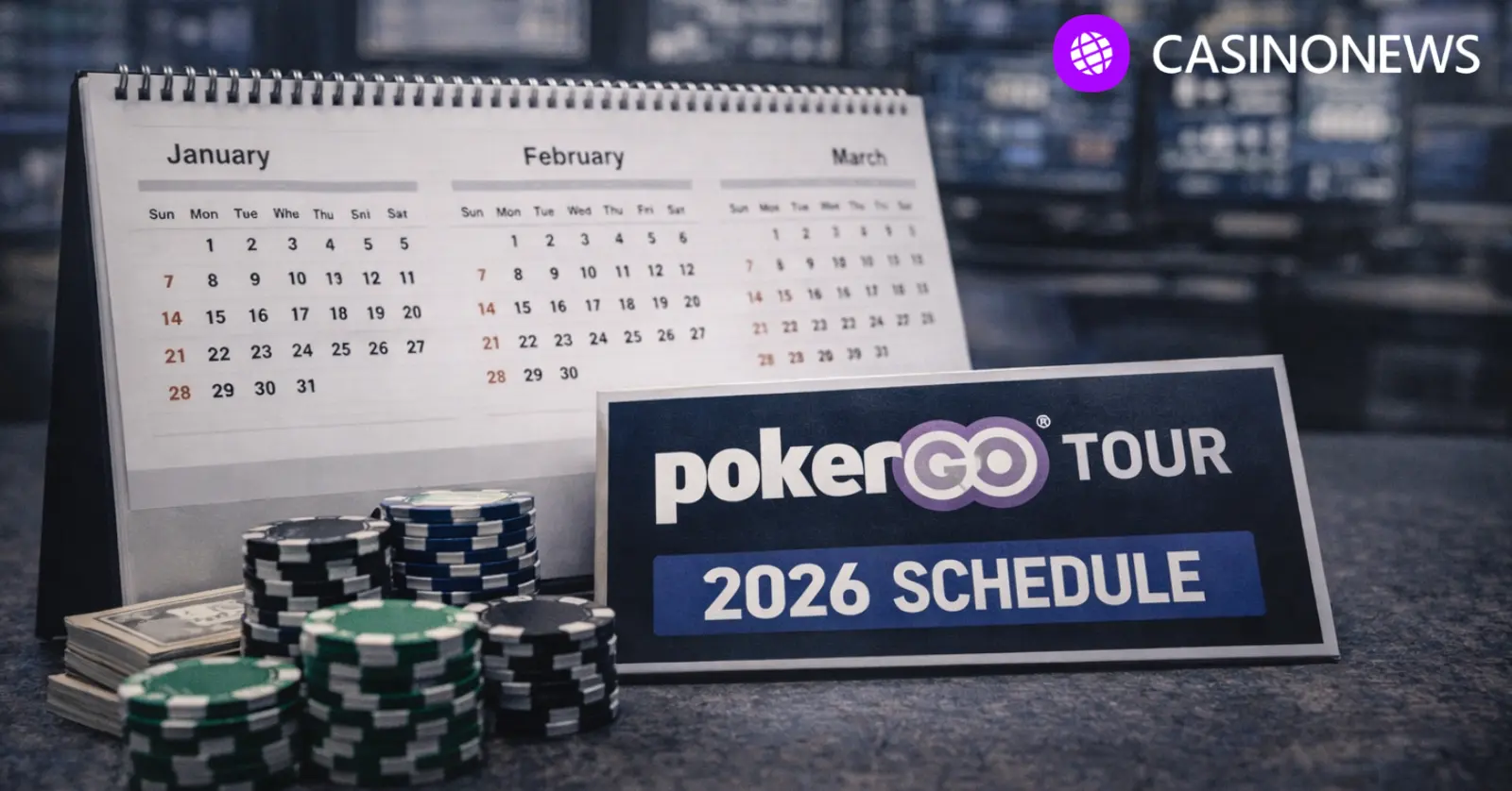 2026 PokerGO Tour Schedule