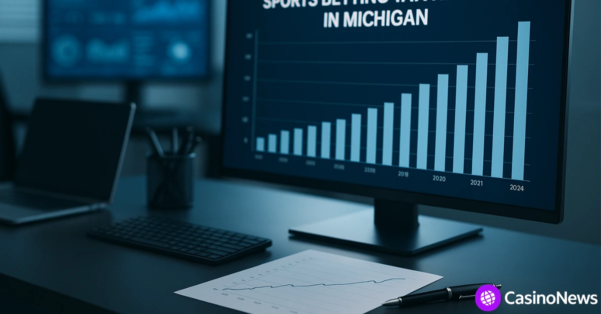 Michigan sports betting tax revenues are up