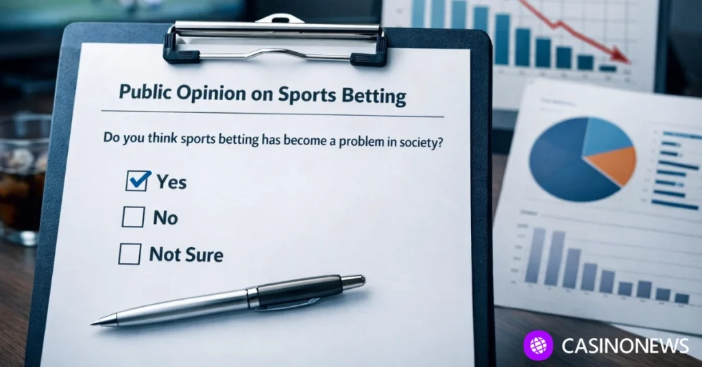 American public growing weary of sports betting, poll shows