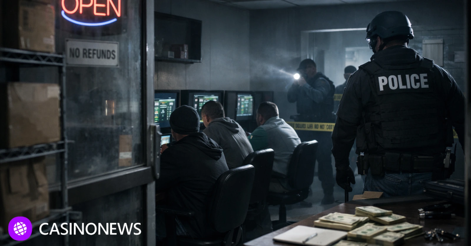 Illegal gambling ring in California busted