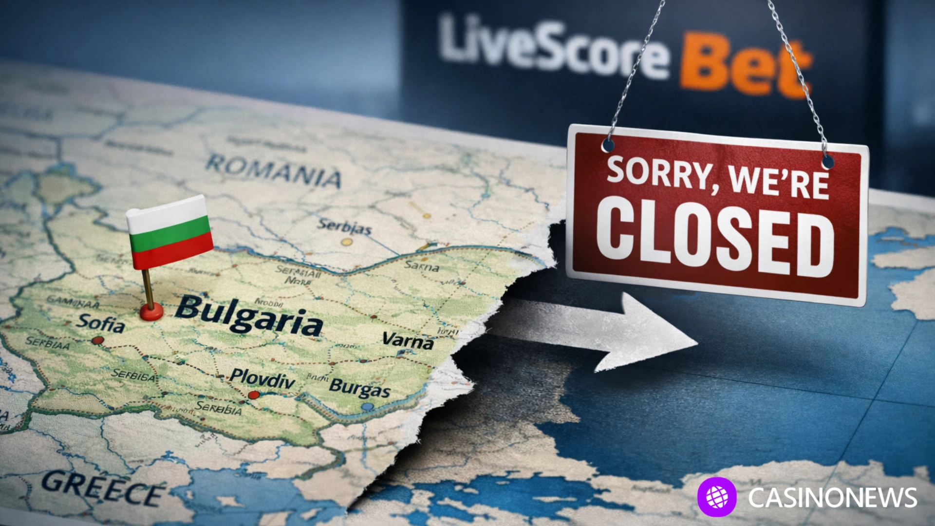 UK gambling tax blamed for LiveScore Bet exit from Bulgaria