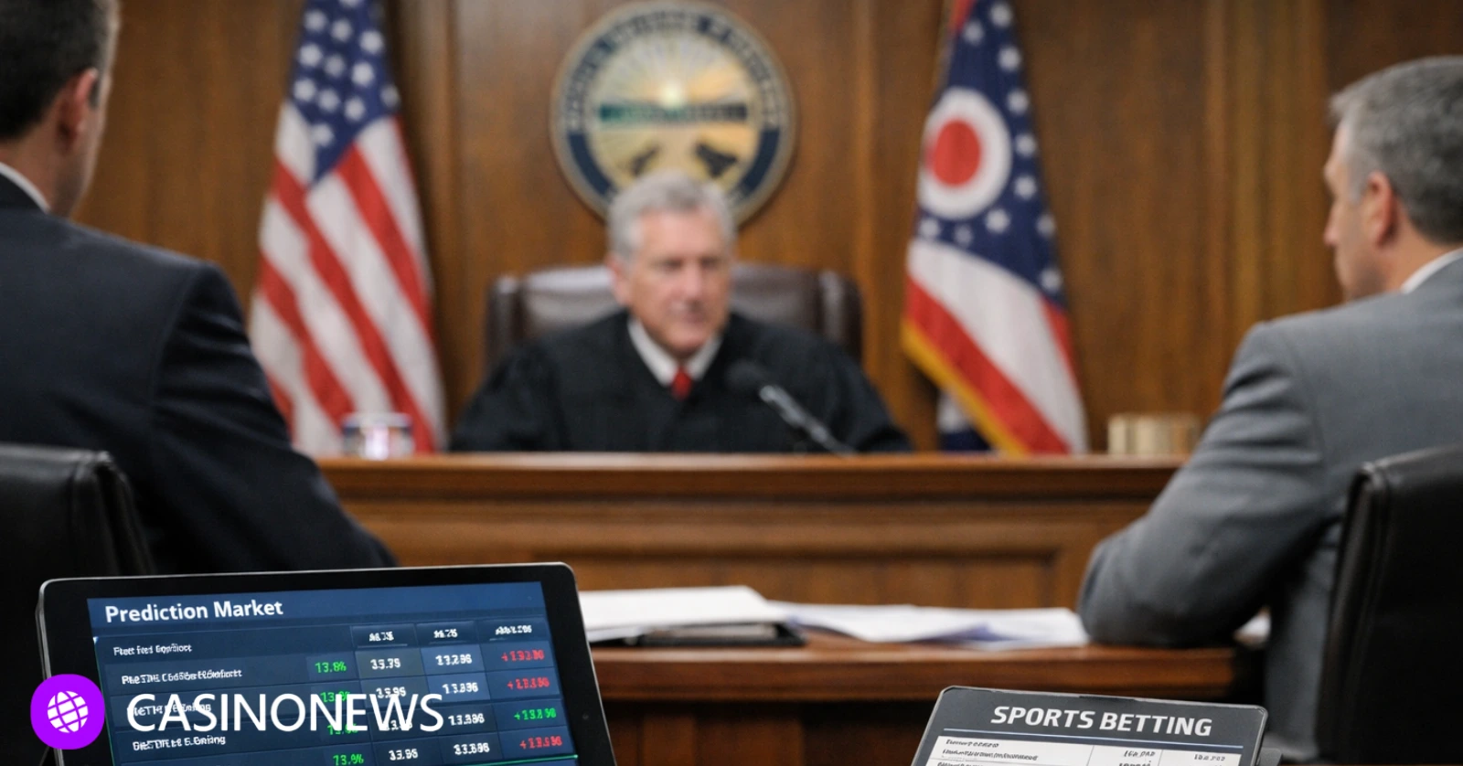 Prediction market contracts are sports betting, Ohio judge rules