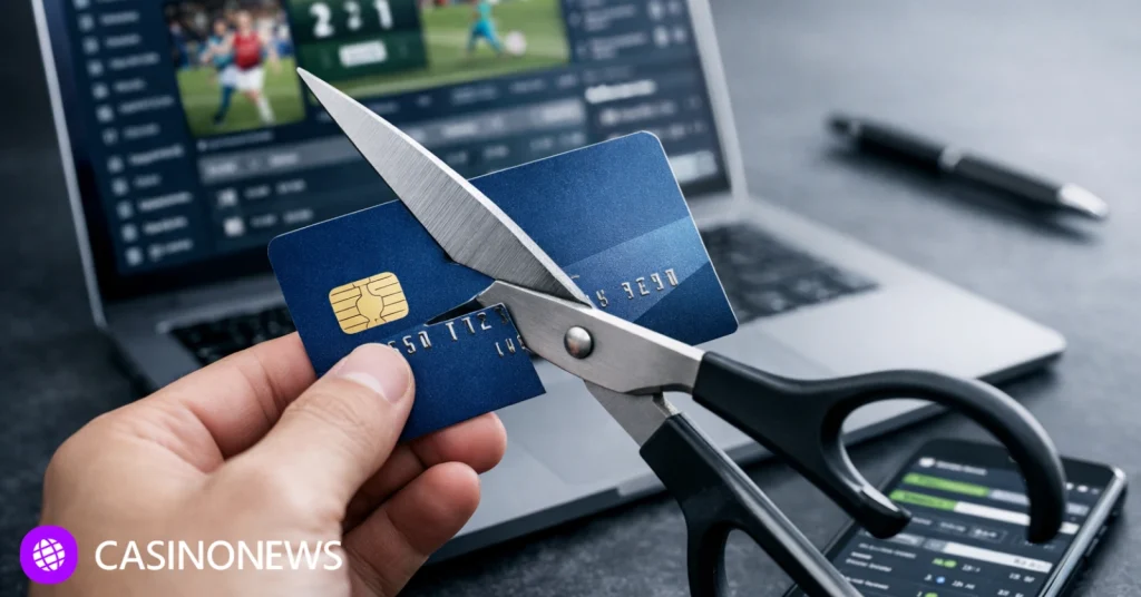 Online betting credit card ban proposed by lawmaker