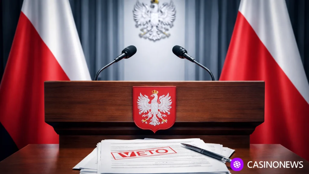 Polish president steps in to veto gambling tax rise